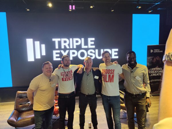 Triple Exposure Team at launch event