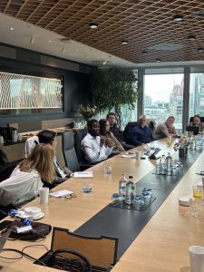 People around a boardroom table